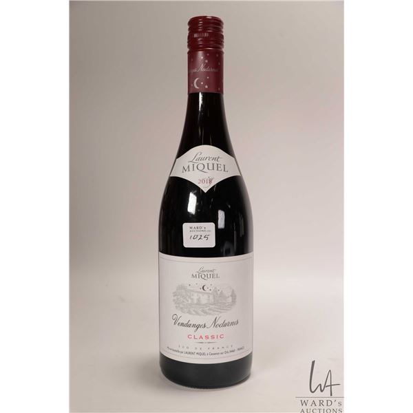 Laurent Miquel/ Vendanges Nocturnes/ Classic Night Harvest Red/ 750ml/ 13% ABV Note: Alcohol cannot 