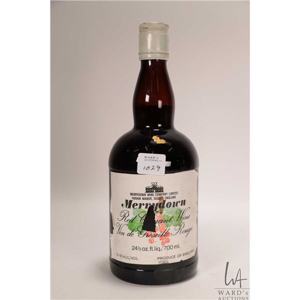 Merrydown/ Red Currant Wine/ 700ml/ 12.5% ABV Note: Alcohol cannot be insured by any courier in Cana
