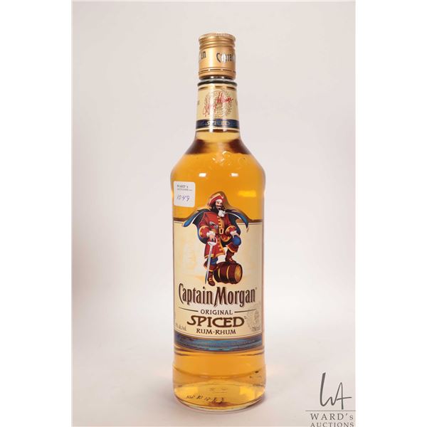 Captain Morgan/ Original Spiced Rum/ 750m/ 35% ABV Note: Alcohol cannot be insured by any courier in