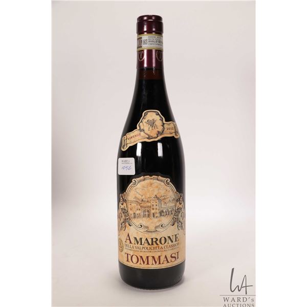 Tommasi/ Amarone della Valpolicella/ 2012/ Italian Red Wine/ D.O.C.G. label/ 750ml/ 15% ABV Note: Al