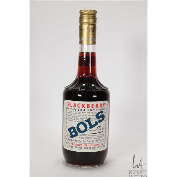 Bols/ Blackberry Brandy/750ml/ 31% ABV Note: Alcohol cannot be insured by any courier in Canada. Loc