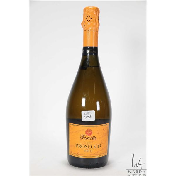 Fioretti/ Prosecco/ Brut/ Sparkling Wine/ 750ml/ 11% ABV Note: Alcohol cannot be insured by any cour
