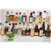 Image 3 : Selection of liquor miniatures including brandy/ Whisky/ Bourbon/ vodka etc. 37 count/ various ABV. 