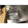 Image 1 : Stainless Steel Single Sink With Tabling