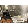 Image 2 : Large Stainless Steel Triple Sink