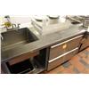 Image 1 : Stainless Steel Refrigerated Prep Counter C/W