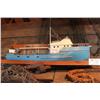 Image 1 : Large Blue Model Ship