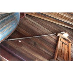 14' Antique Wooden Oar