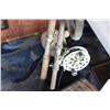 Image 2 : 2 Fishing Poles & Basket W/Contents