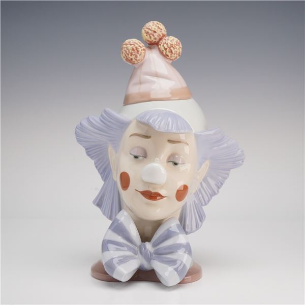 Lladro, Pensive Clown Bust (Model 5130)