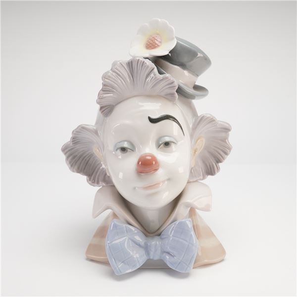 Lladro, Star Struck Clown Bust (Model 5610)