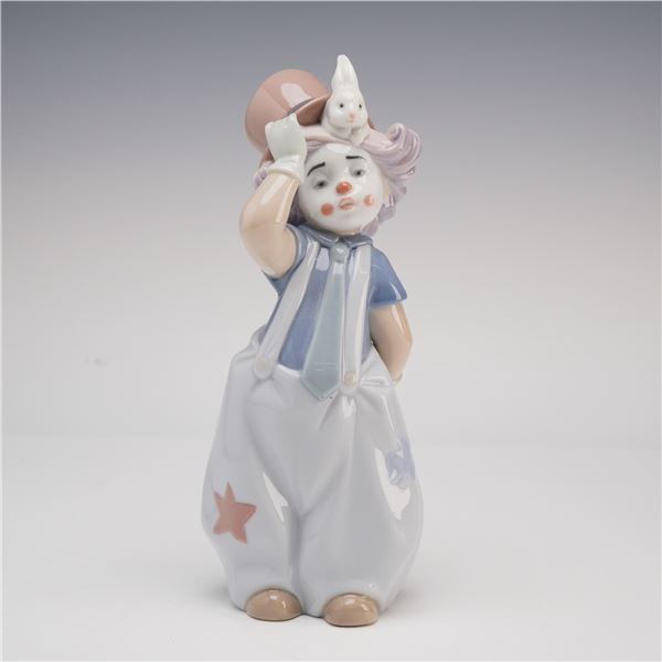 Lladro The Magician's Hat Porcelain Figurine