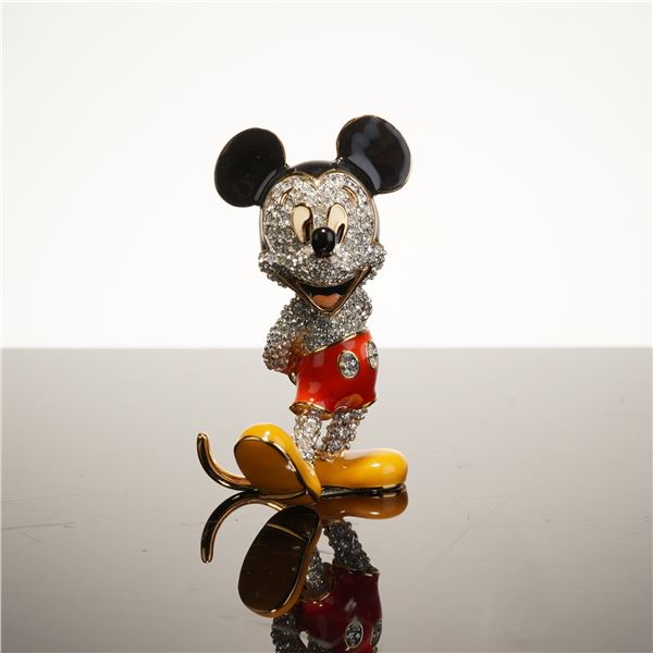 Arribas Brothers Mickey Mouse Jeweled Figurine, 2.5"