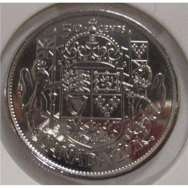 2021 CANADA FIFTY CENT COIN (100TH ANNIVERSARY COIN)