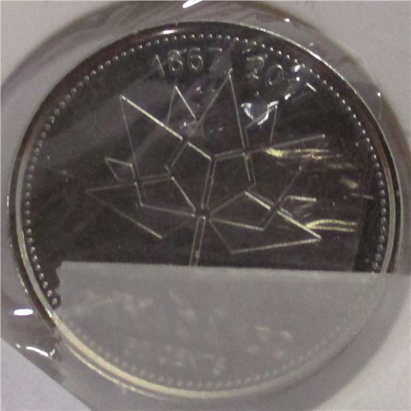 1857 - 2017 CANADA FIFTY CENT COIN (150 YEAR LOGO)