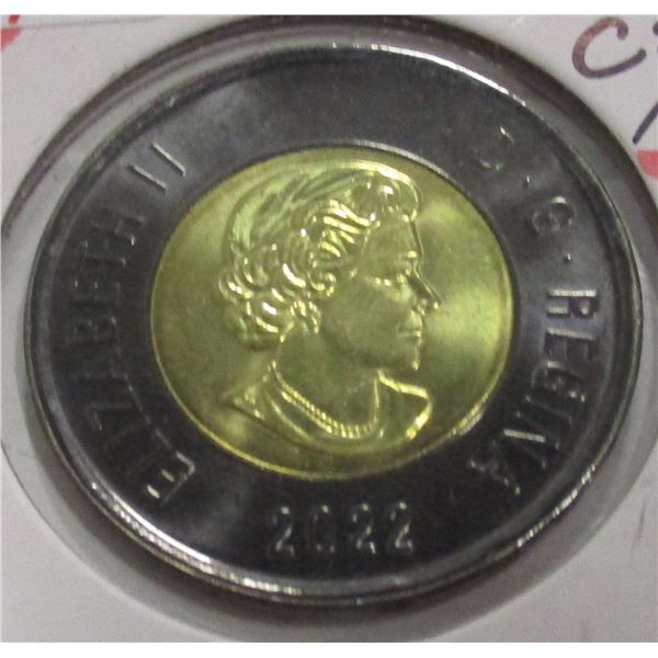 2022 MEMORY QUEEN ELIZABETH CH/BU CANADA TOONIE
