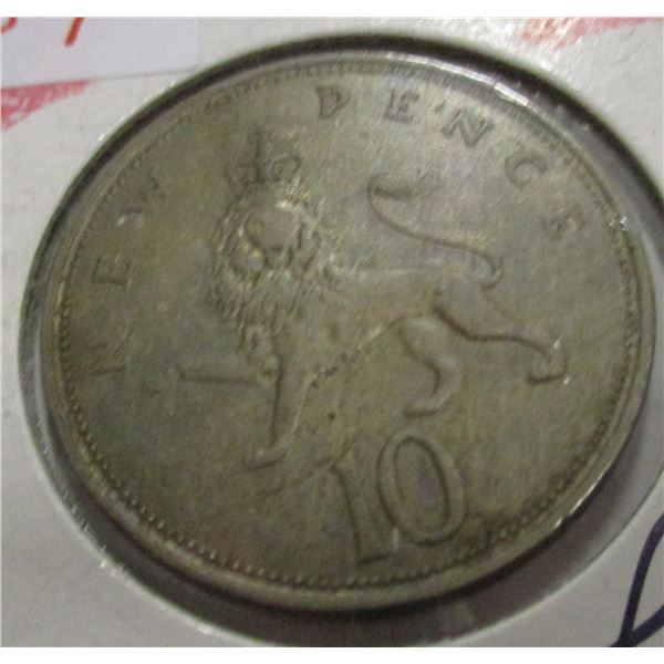 1968 - 10 NEW PENCE