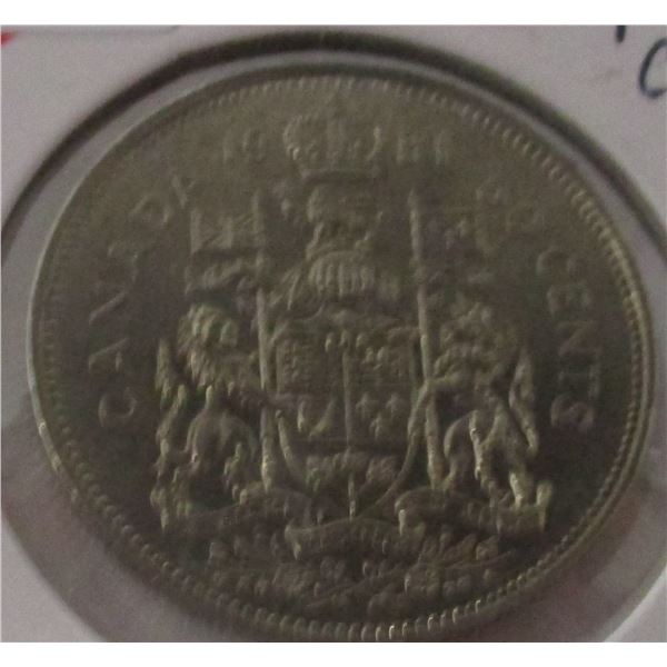 1981 CH/BU CANADA HALF DOLLAR