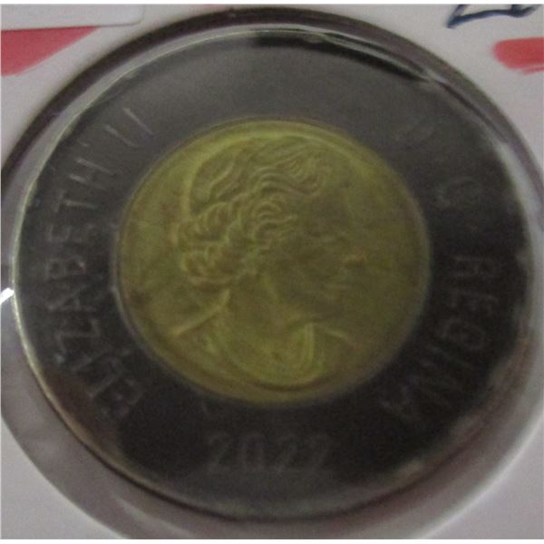 2022 MEMORY OF QUEEN ELIZABETH II CANADA TOONIE