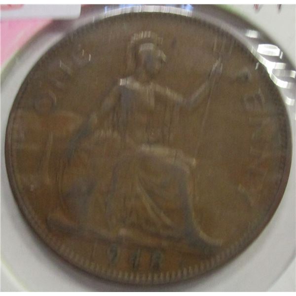1948 KING GEORGE VI LARGE PENNY TOKEN