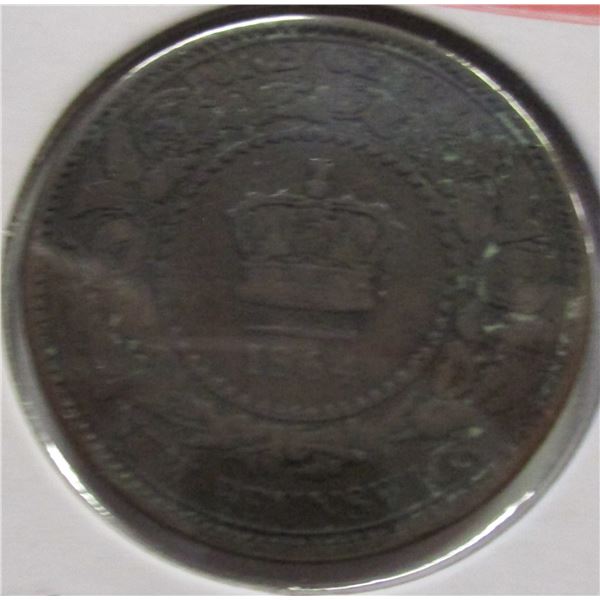 1864 VICTORIAN NEW BRUNSWICK LARGE PENNY