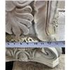 Image 7 : Large Outdoor 2-Piece Cherub Angel Pedestal Birdbath 14" x 14" x 49.5"H (heavy)