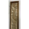 Image 2 : Large Rectangular Asian Scroll Artwork in Glass Door Frame 17" x 80"