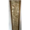 Image 4 : Large Rectangular Asian Scroll Artwork in Glass Door Frame 17" x 80"