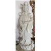 Image 1 : Large Porcelain Guanyin Statue 16" Dia, 38"H (heavy)