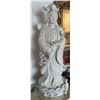 Image 2 : Large Porcelain Guanyin Statue 16" Dia, 38"H (heavy)