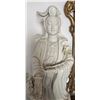 Image 3 : Large Porcelain Guanyin Statue 16" Dia, 38"H (heavy)