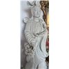 Image 6 : Large Porcelain Guanyin Statue 16" Dia, 38"H (heavy)