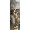 Image 10 : Large Female Figure Holding Crystal Fountain Chandelier Floor Lamp 13" Dia, 74"H (heavy - may be mis