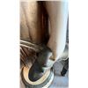 Image 5 : Large Female Figure Holding Crystal Fountain Chandelier Floor Lamp 13" Dia, 74"H (heavy - may be mis