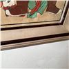 Image 4 : Large 5 Samurai Artwork 56.5" x 45", Framed & Matted