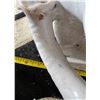 Image 8 : Large Ceramic White Elephant Plant Stand w/ Maker's Mark 10" x 19" x 25"H (heavy)
