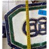 Image 7 : Large Ceramic Blue Elephant Plant Stand  10" x 19" x 23"H (heavy)