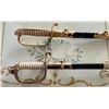 Image 2 : Qty 2 Ceremonial Metal Swords w/ Scabbards & Maker's Marks 42"L