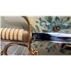 Image 7 : Qty 2 Ceremonial Metal Swords w/ Scabbards & Maker's Marks 42"L