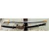 Image 1 : Qty 2 Metal Swords w/ Scabbards: Katana Style & U.S. Marines 42"-44"L