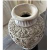 Image 9 : Qty 2 White Ceramic Vases & 1 Cherub Playing Violin (finger broken) Misc Sizes