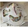 Image 12 : Multiple Asian Pottery: Jars, Vases, Ashtray, Bowl, Capodimonte Cache Pot, Shared Memories Music Box