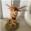 Image 7 : L.P. Oro Zecchino Italy Swan Figurine, Angel w/ Dragonfly & 2 Koi Fish, Misc Sizes