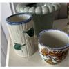 Image 2 : Qty 7 Ceramic Vases & Jars (one chipped) w/ Some Maker's Marks, Misc Sizes
