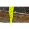 Image 10 : Carved Wooden Chest w/ Hinge 30" x 14.5" x 15"H