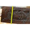 Image 9 : Carved Wooden Chest w/ Hinge 30" x 14.5" x 15"H