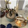 Image 11 : Multiple Asian Teapots, Lucky Frogs, Flowers, Figures, Artificial Bonsai Tree, Boot, etc Misc Sizes