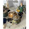 Image 6 : Multiple Asian Teapots, Lucky Frogs, Flowers, Figures, Artificial Bonsai Tree, Boot, etc Misc Sizes