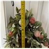 Image 8 : Large Glass & Stone Artificial Peach Tree 7" Dia (base), 17"H