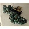 Image 6 : Glass & Stone Grape Vine Tree w/ 2 Bunches Stone Grapes, Misc Sizes